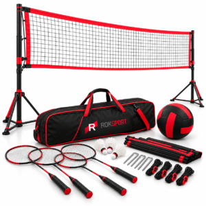 Roksport Badminton and Volleyball Set