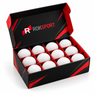 Roksport 3-Star Table Tennis Balls (12-pack)