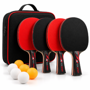 Roksport Table Tennis Paddle Set of 4